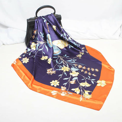 Maryam’s Diamond Style Silk Polyester Printed Shawl/Hijab