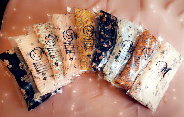 Maryam’s Diamond Style Premium Printed Pleated Chiffon Hijab