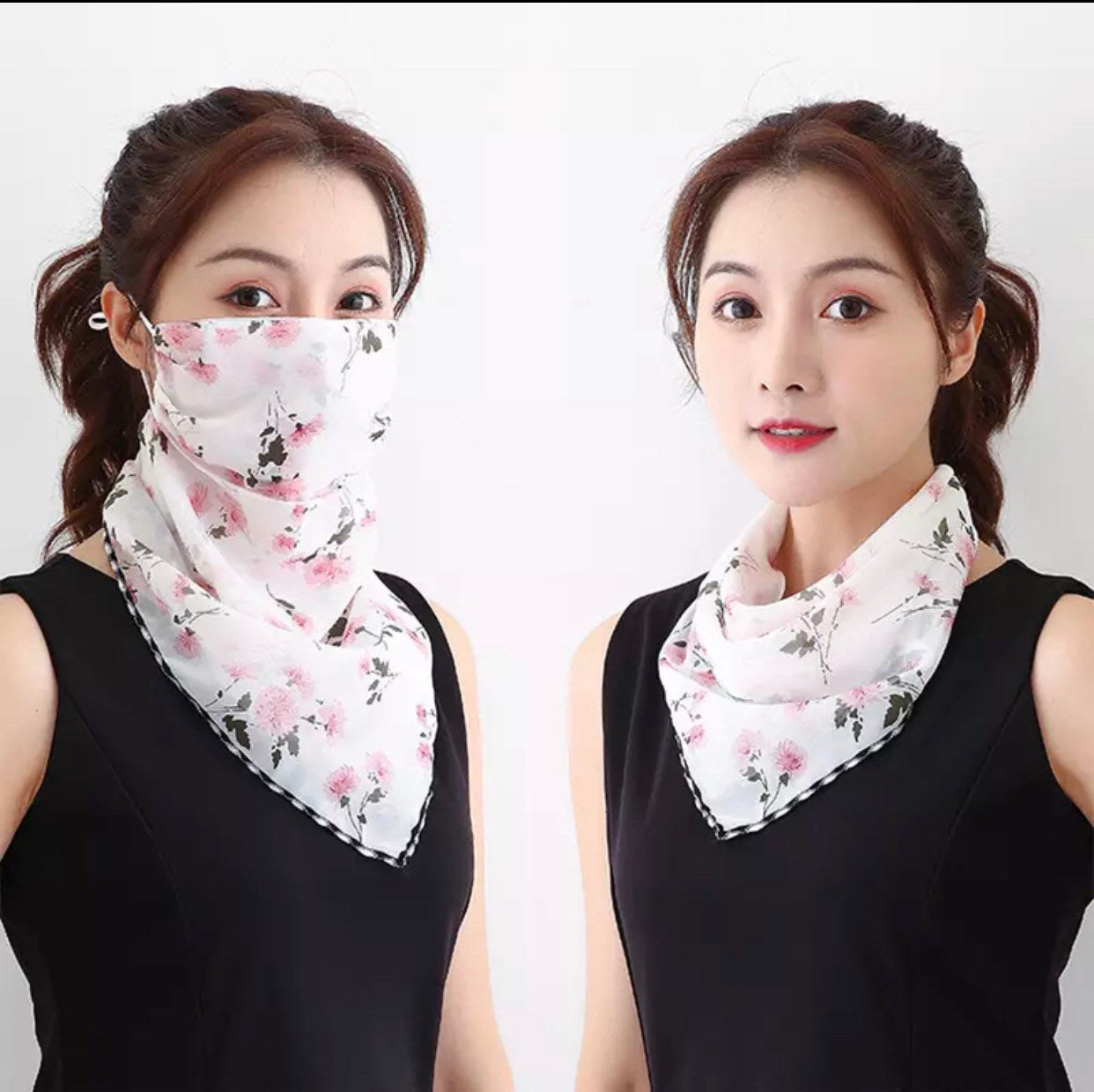 Maryam’s Diamond Style Latest Face Mask Scarf