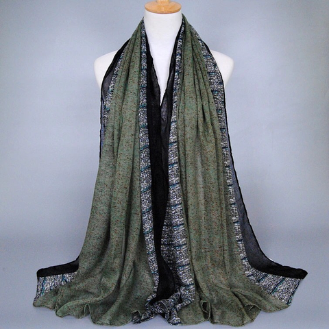 Maryam's Diamond Style Print Viscose Soft Hijab/Shawl