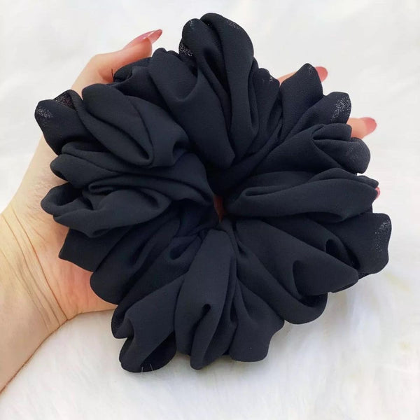 Maryam’s Diamond Style Chiffon Volume Scrunchies