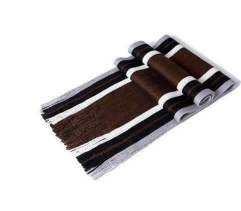 Maryam's Diamond Style Men Luxury Tassel Cashmere Scarf