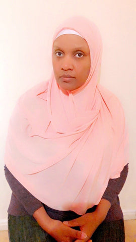 Maryam's Diamond Style Stretchy Texture Knit Jersey Stretchy Hijab
