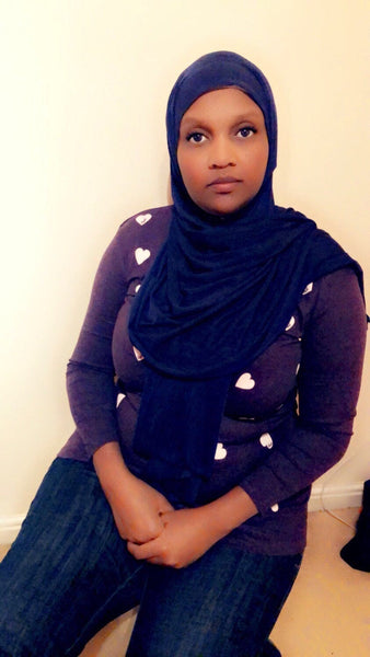 Maryam's Diamond Style Stretchy Texture Knit Jersey Stretchy Hijab